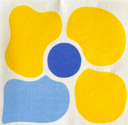 Set de 20 Serviettes de Table en Intissé 25x25 / 40x40 cm - Françoise Paviot