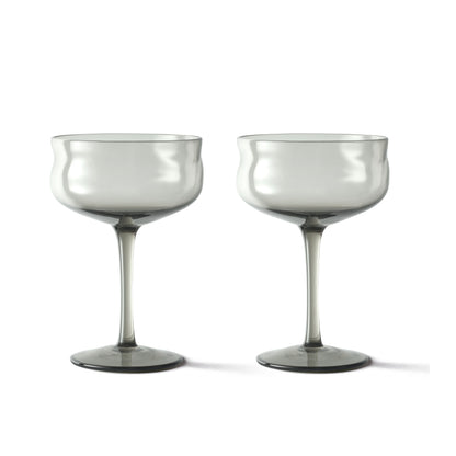 Set de 2 Coupes en Verre Swirl 260 mL - Paveau