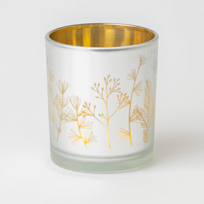 Bougeoir en Verre Dorée - Räder