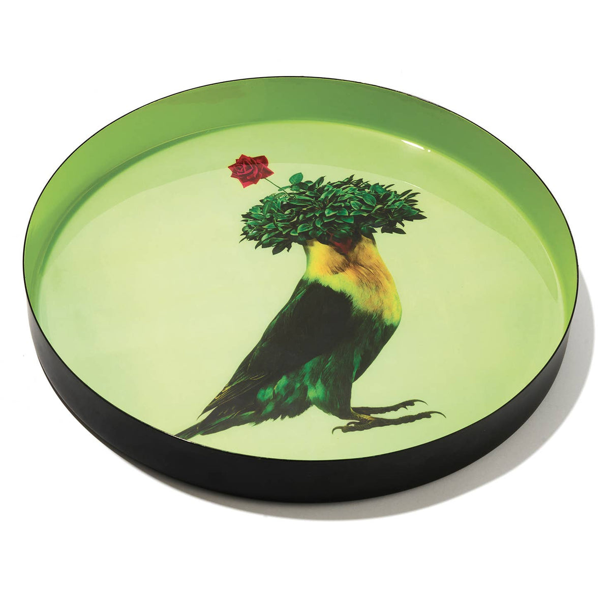 Plateau Rond Romeo en Métal D.33 cm - Gangzaï
