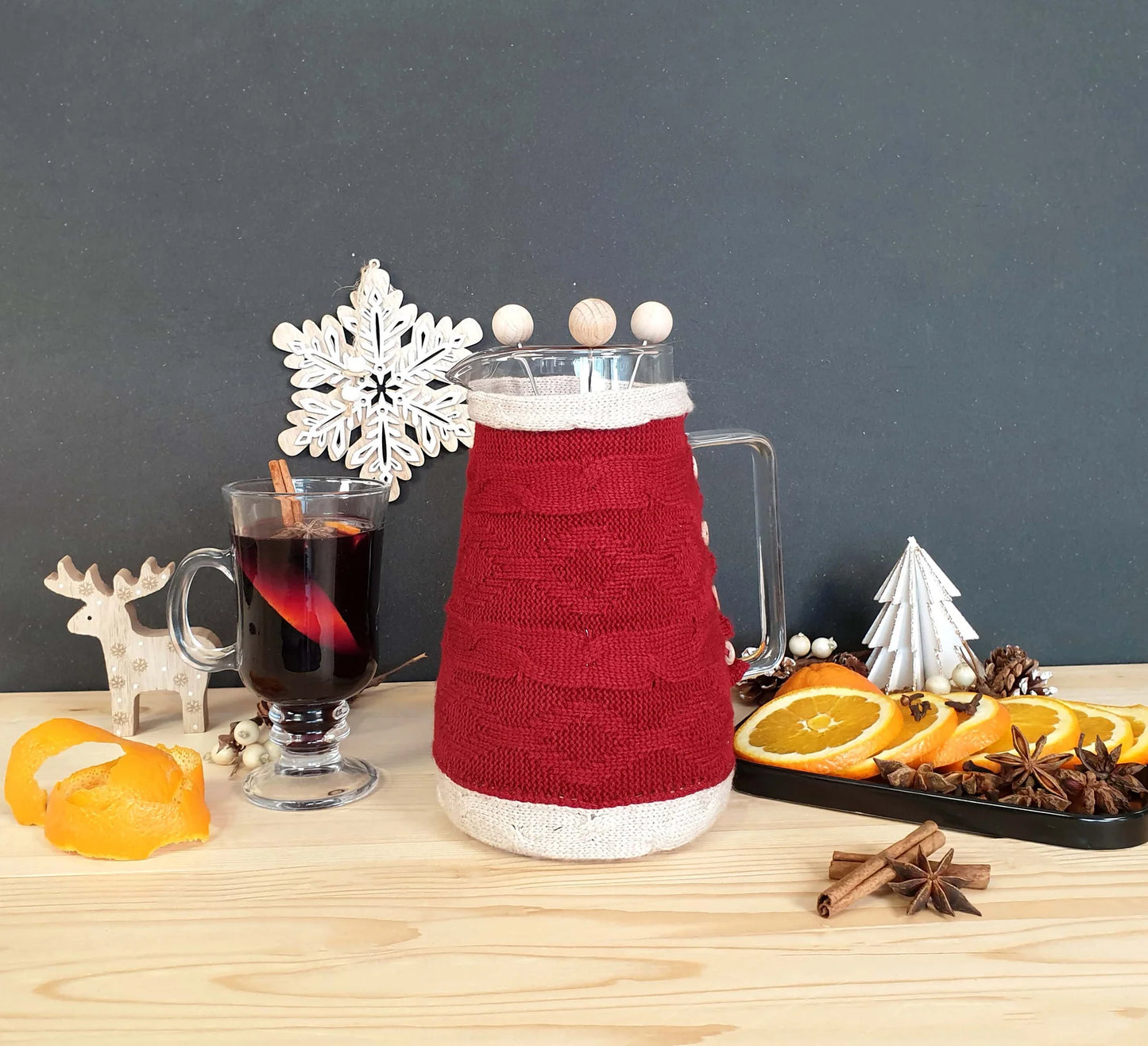 Carafe en Verre pour Sangria ou Vin Chaud 1,5 L - Cookut