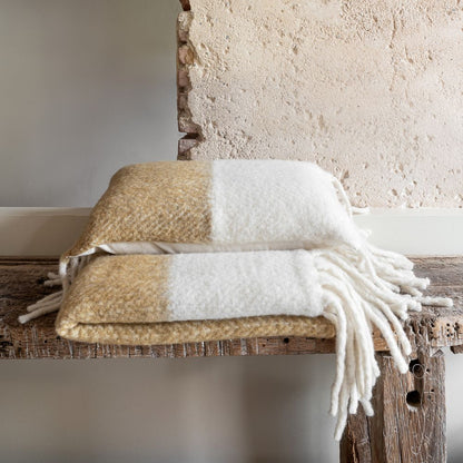 Coussin en Laine Bicolore Van 40x60cm - Bedandphilosophy