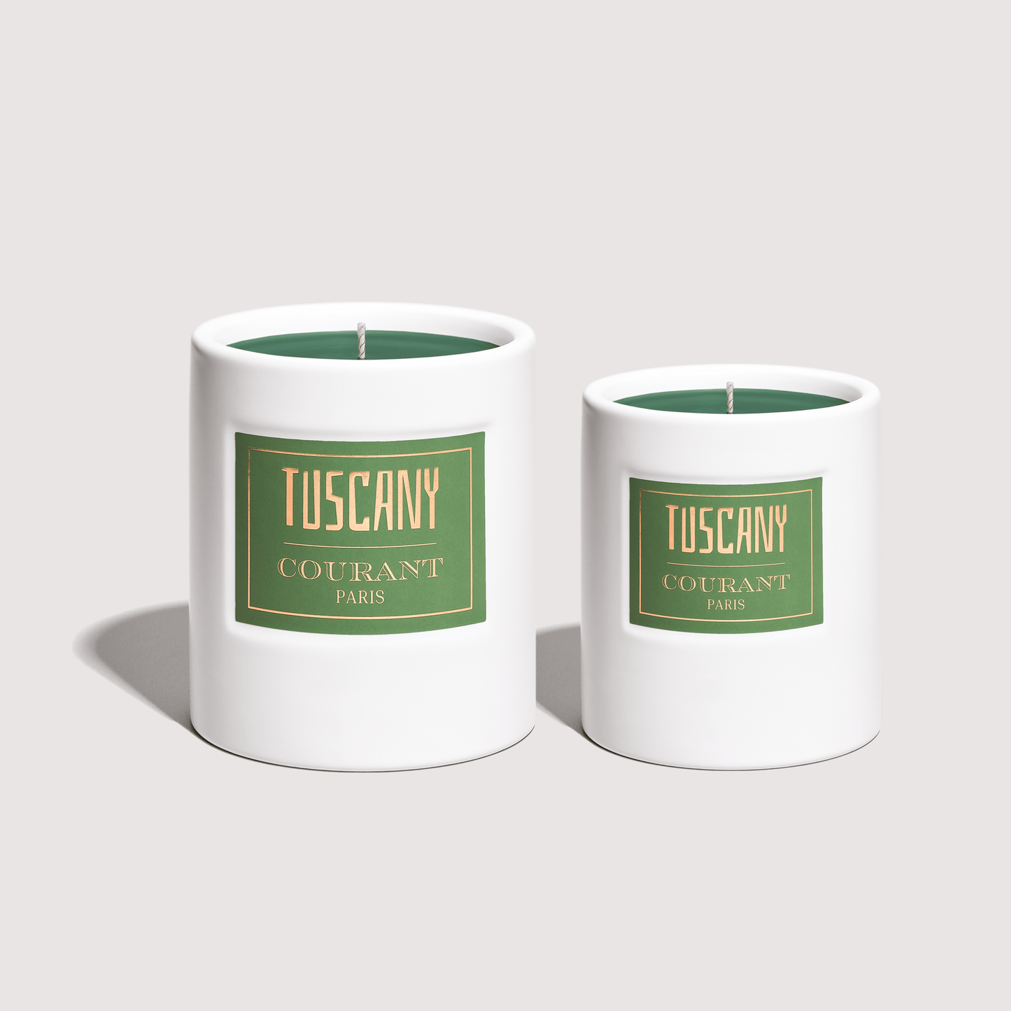 Bougie Parfumée Tuscany 230g Ambre, Vetiver & Musc - Courant Paris