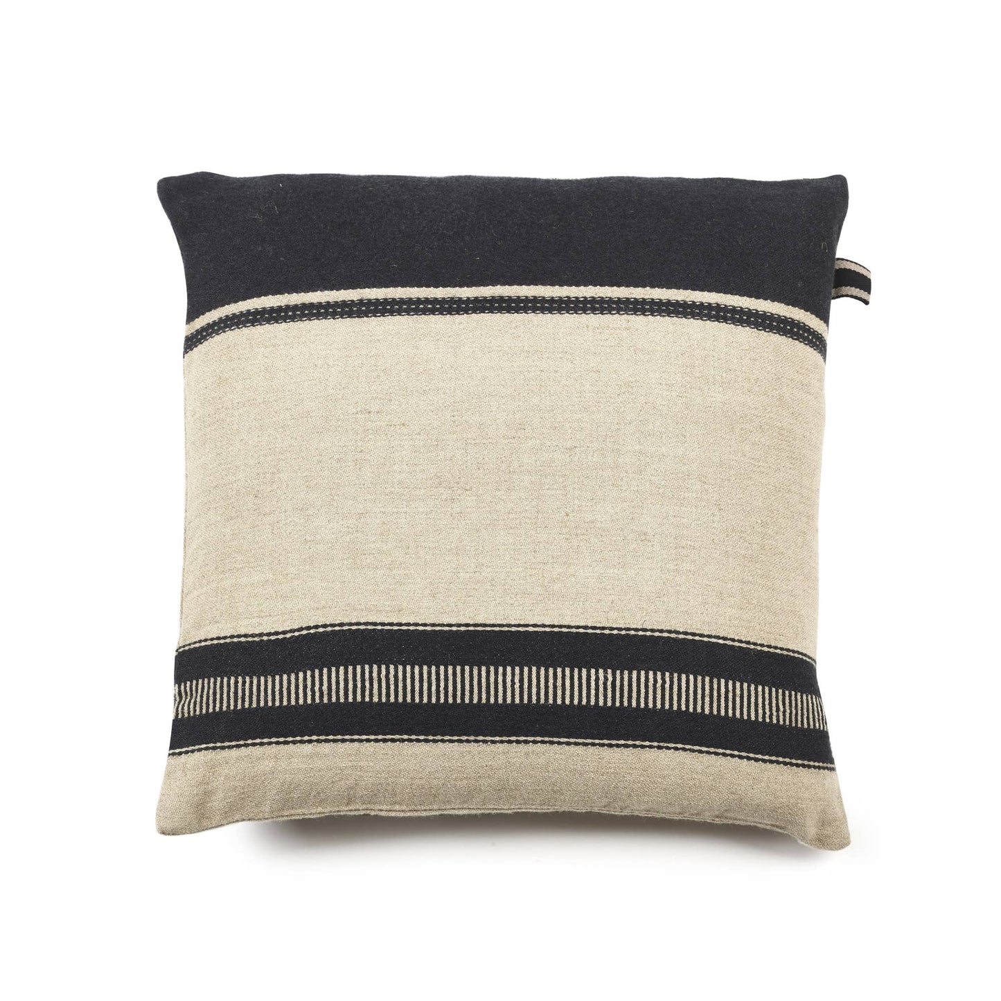 Housse de Coussin Marshall Rayée 63 x 63 cm - Libeco