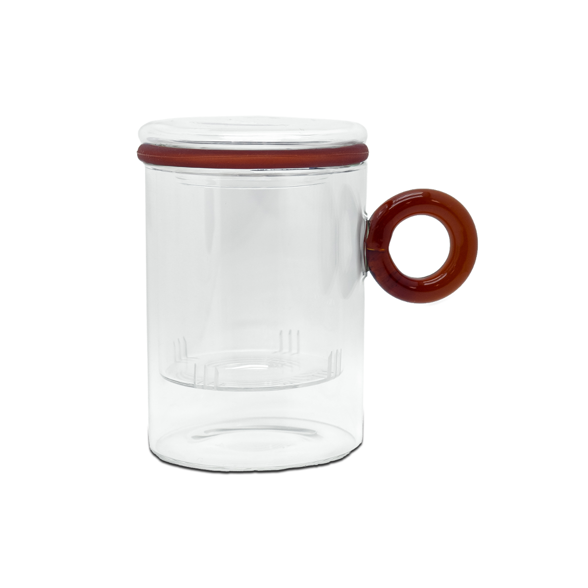 Tisanière Tasse pour Infusion en Verre 450ml - WD Lifestyle