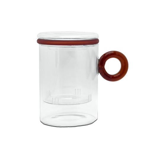 Tisanière Tasse pour Infusion en Verre 450ml - WD Lifestyle