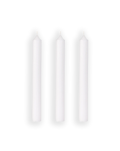 Lot de 3 Bougies Chandelles Droites - My Jolie Candle
