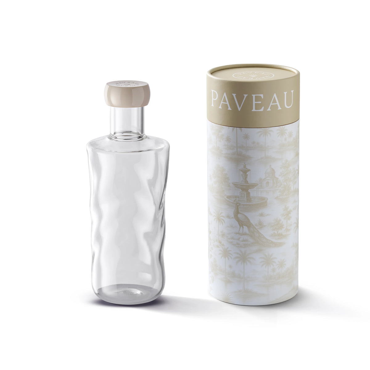 Bouteille en Verre Swirl avec Bouchon 0,75L / 1,25L - Paveau