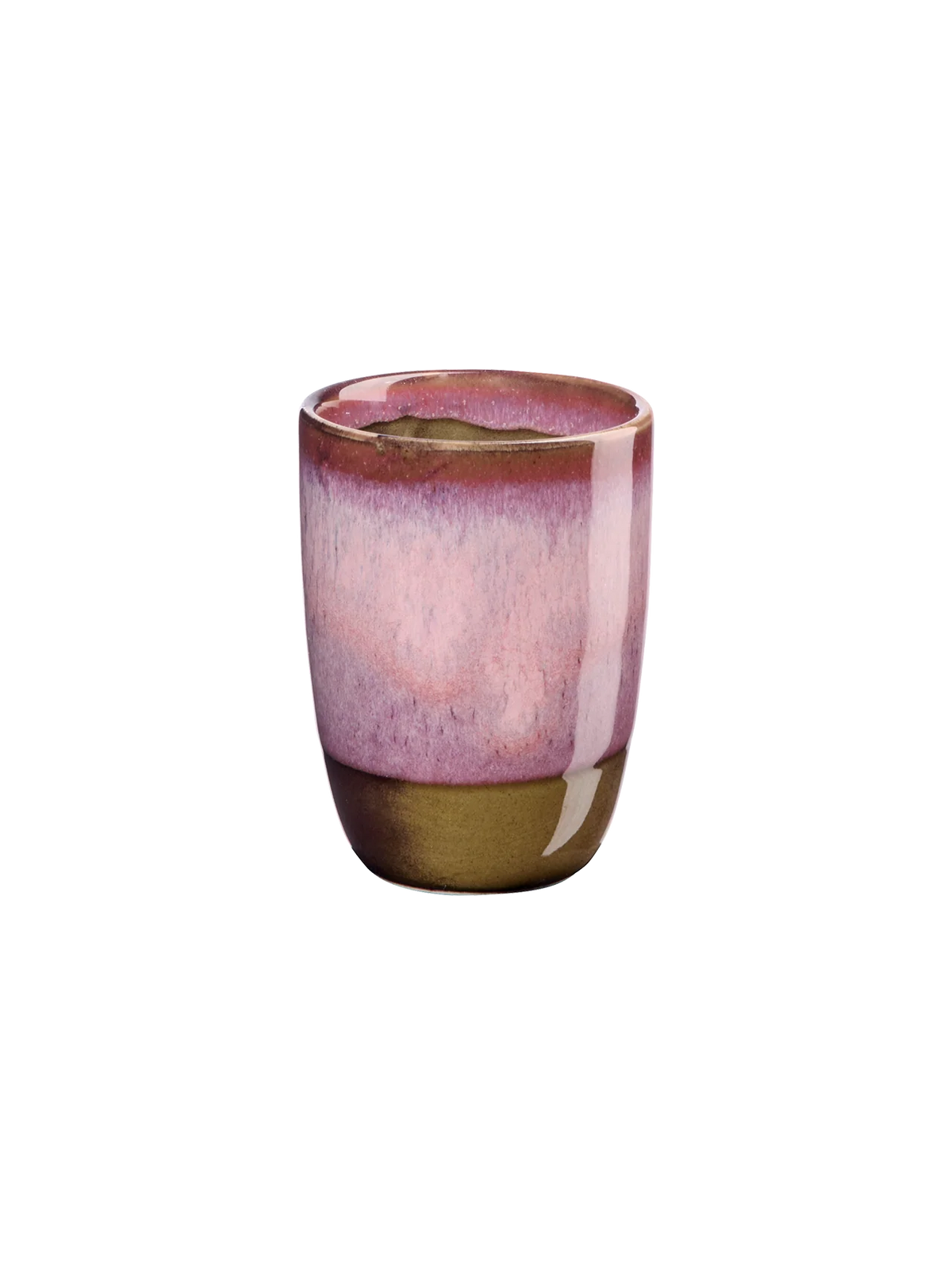 Set de 4 Tasses à Café en Grès Bi-Colore - Asa