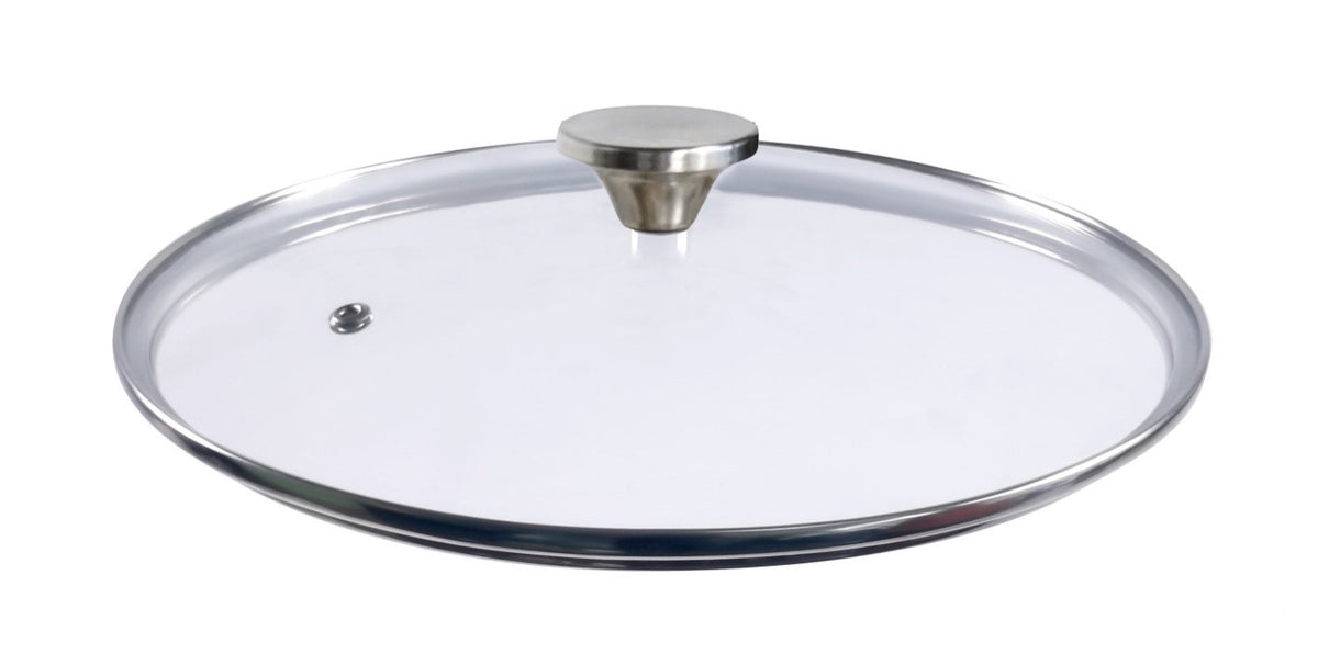 Couvercle en Verre et Inox 16/20/24/28 cm - Cookut