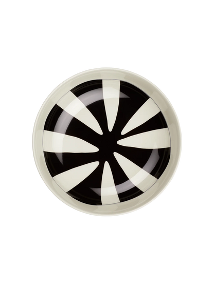 Coupelle en Grès Noire et Blanche D.18cm  - Asa