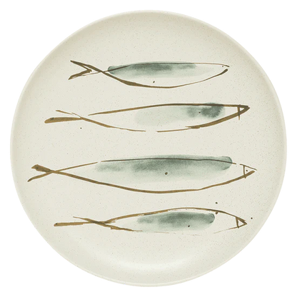 Assiette de Présentation Céramique Ogawa Fishes  - Urban Nature Culture