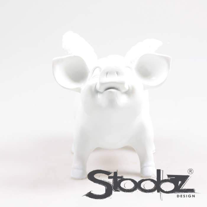 TIRELIRE COCHON AILÉ STOOBZ 14X25X15 CM | TIRELIRE |