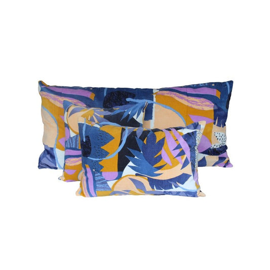 Housse de Coussin Papercut Indigo 45x45 cm - Haomy