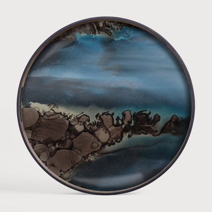 Plateau en Verre Organic Slate -  Ethnicraft