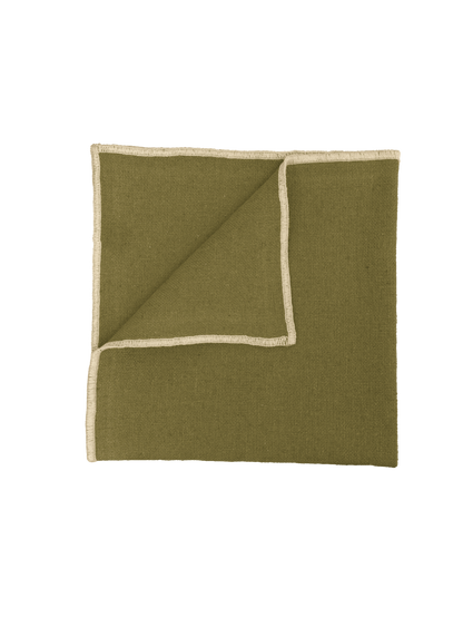 Set de 6 Serviettes de Table Corte en Lin et Coton - Haomy