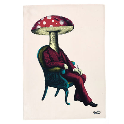 Torchon Imprimé Décalé en Coton 50x70 - Gangzaï