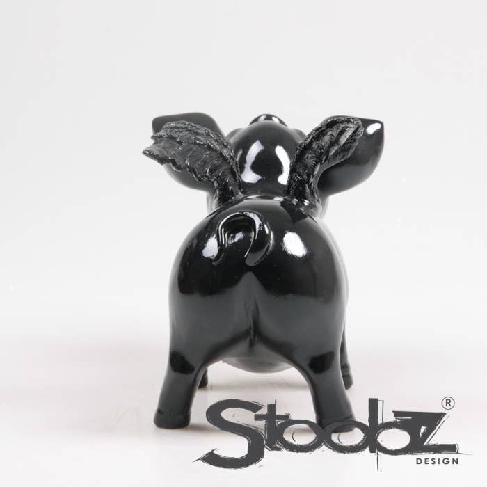 TIRELIRE COCHON AILÉ STOOBZ 14X25X15 CM | TIRELIRE |
