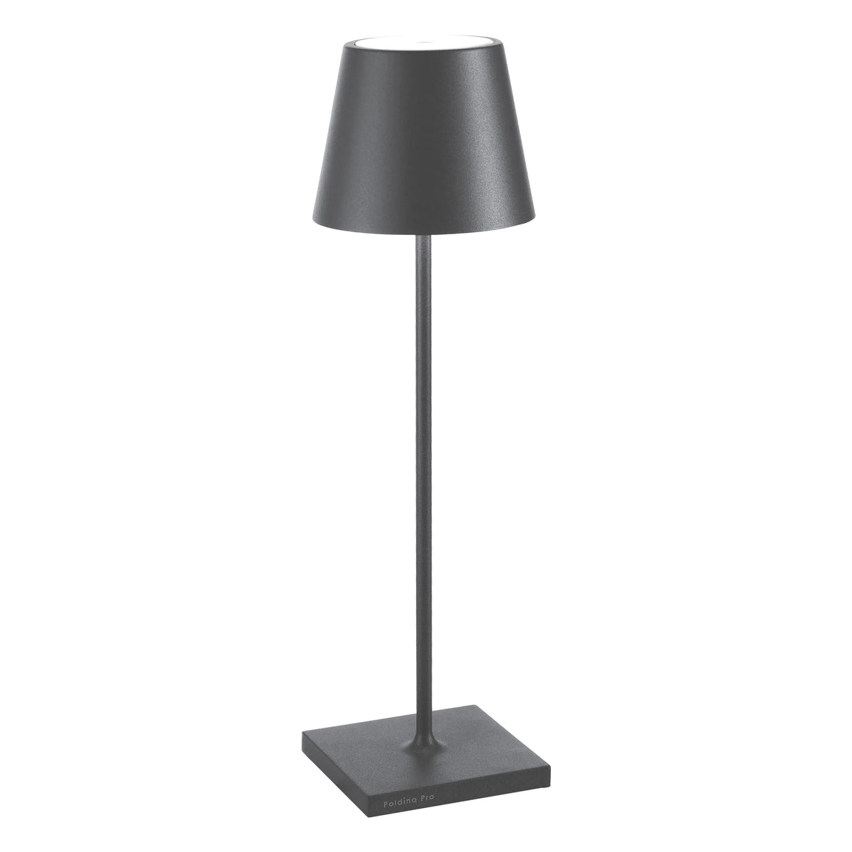 Lampe de Table Poldina Portative LED H.38 cm Intérieur/Extérieur - Zafferano