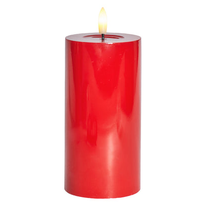 Bougie LED en Cire Pillier - Sirius