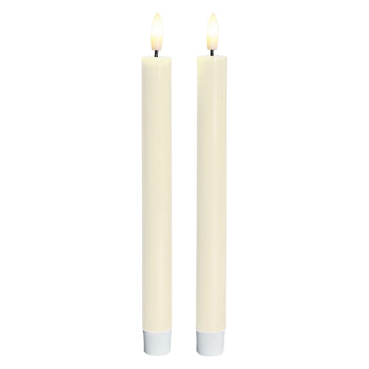Set de 2 LED Bougies Chandelles H.20 cm - Sirius