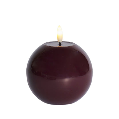 Bougie LED Ronde en Cire D.10 x H.9 cm - Sirius