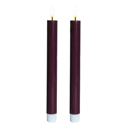 Set de 2 LED Bougies Chandelles H.20 cm - Sirius