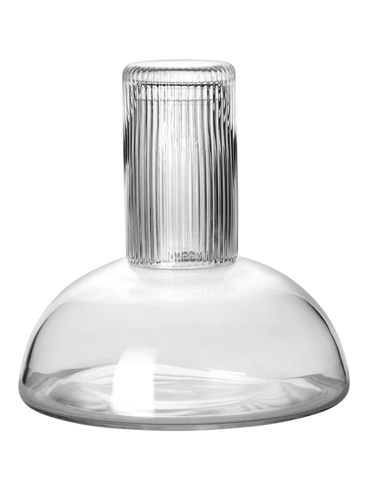 Carafe en Verre et son Verre à Boire Transparent ou Gris - ASA