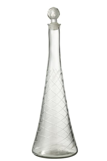 Carafe en Verre Transparent Tiges - Jolipa