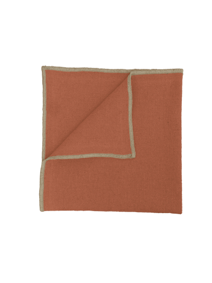Set de 6 Serviettes de Table Corte en Lin et Coton - Haomy