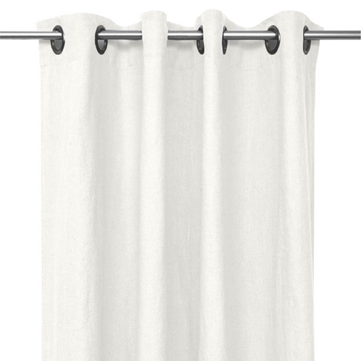Rideaux Porticcio Ivoire 140x360 - Haomy