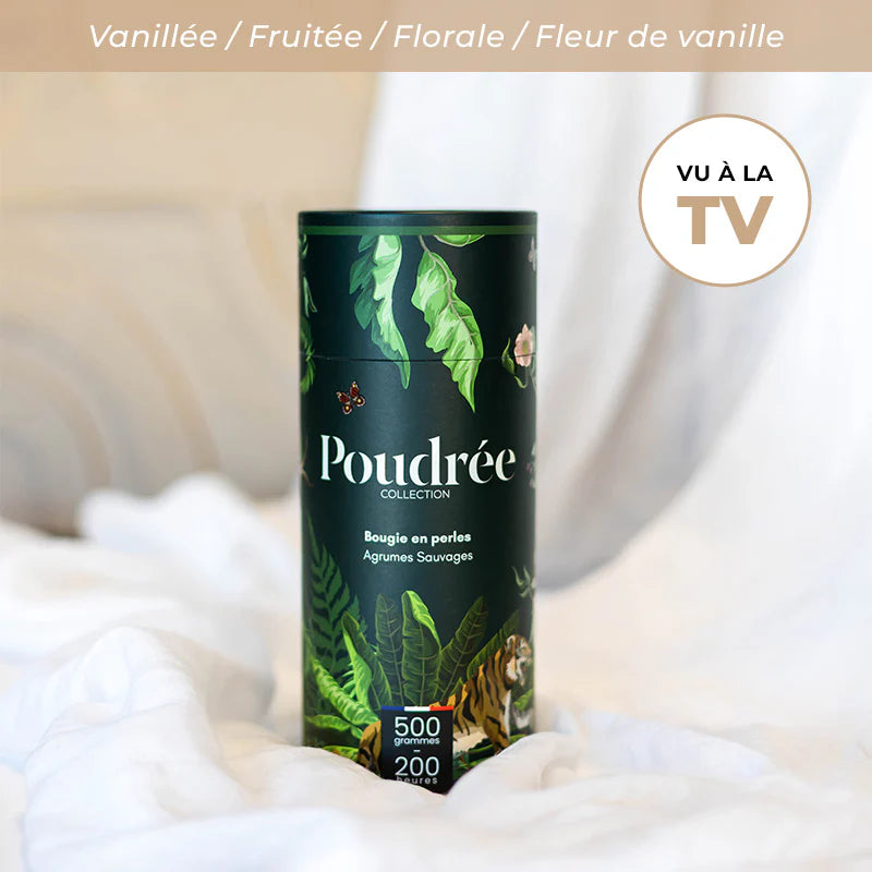 Bougie Parfumée en Perles Collection Héritage - Poudrée Paris
