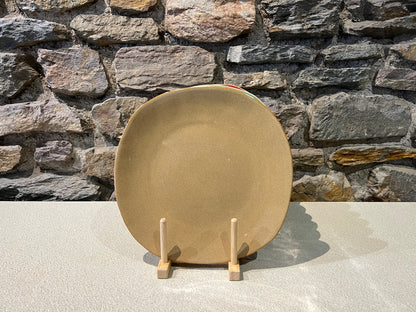 Set de 6 Assiettes Plate en Grès D.27 cm Organica - Gresnovo