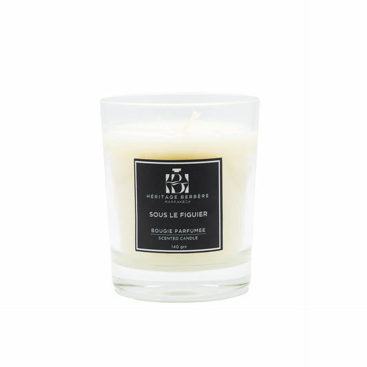 Bougie Parfumée Figue Fruitée 140g - Héritage Berbère