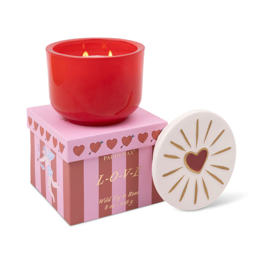 Bougie Parfumée Charmed en Verre & Céramique - PaddyWax