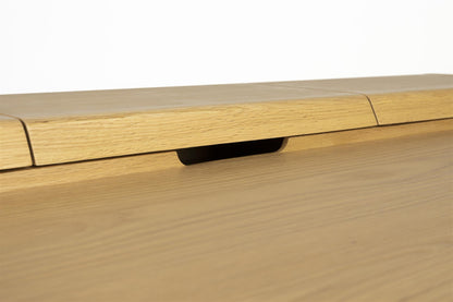 Bureau en Bois d'Hévéa 5 Compartiments - Zuiver