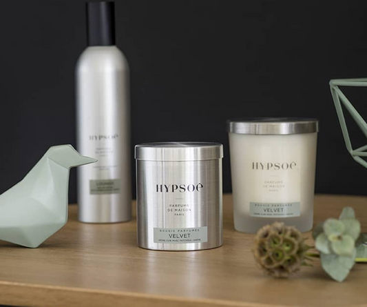 Bougie Parfumée Senteur Velvet 200g - Hypsoé