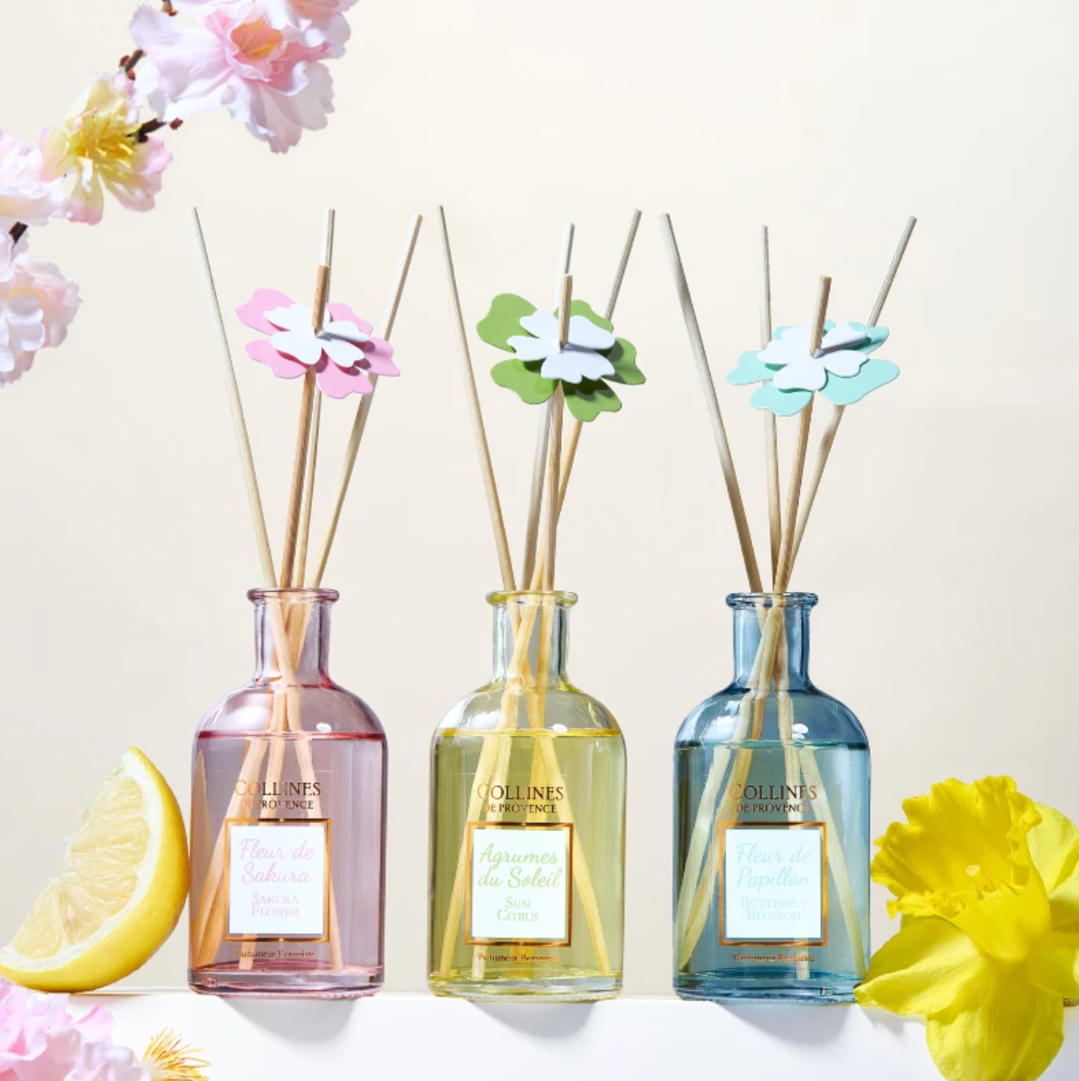 Bouquet Parfumée Fleur de Sakura 100ml - Collines de Provence