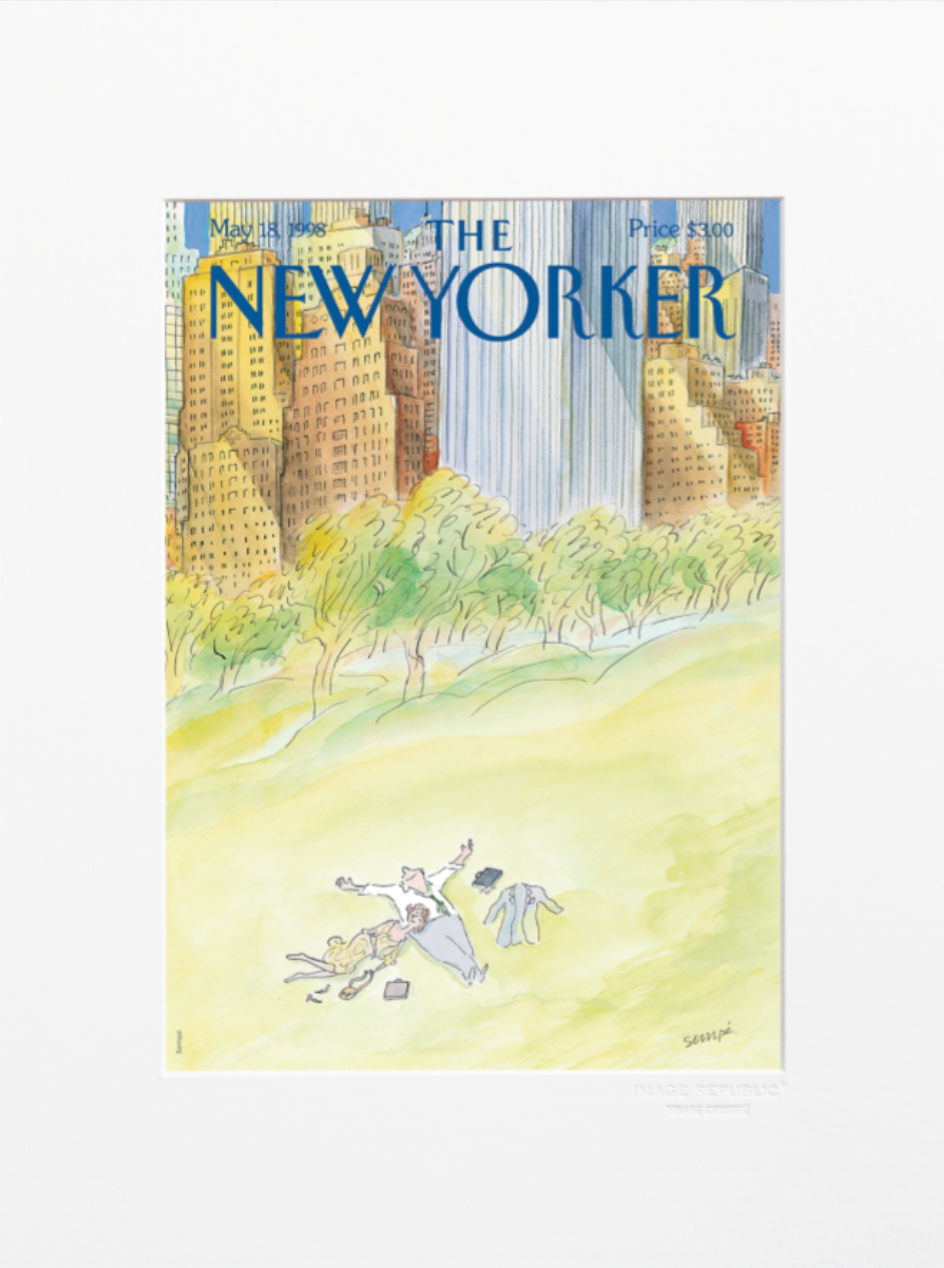 Affiche Poster "The New Yorker" 30x40 cm - Image Republic