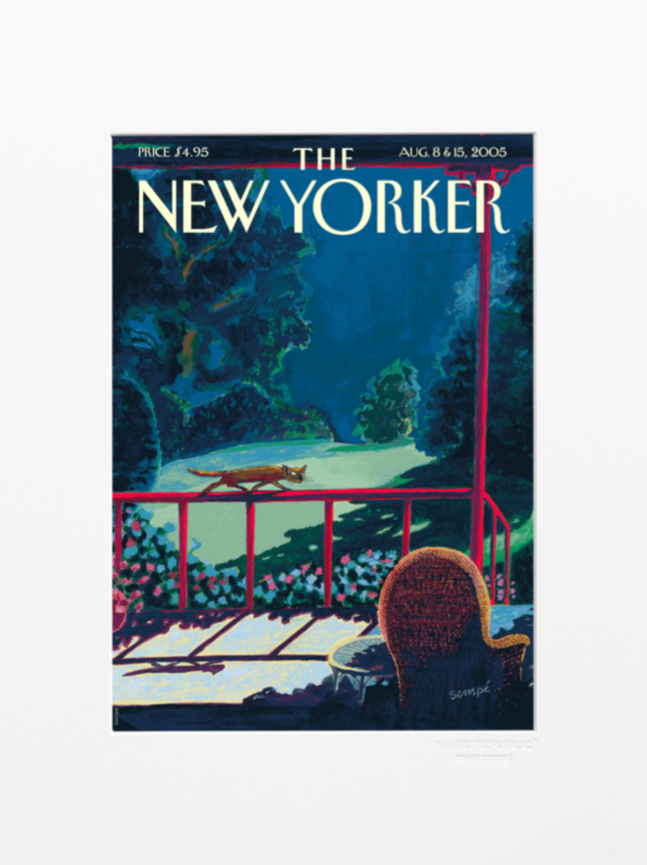 Affiche Poster "The New Yorker" 30x40 cm - Image Republic