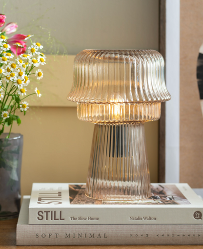 Lampe de Table Cadiz en Verre H.26 cm - Present Time