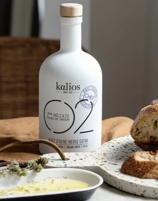 Huile d’Olive N°02 Vierge Extra Monovariétale 50cl / 25 cl - Kalios