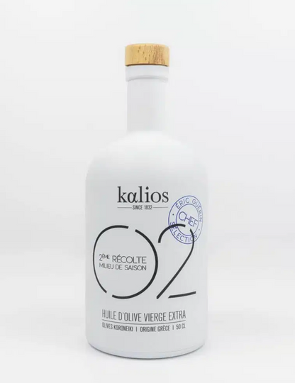 Huile d’Olive N°02 Vierge Extra Monovariétale 50cl / 25 cl - Kalios