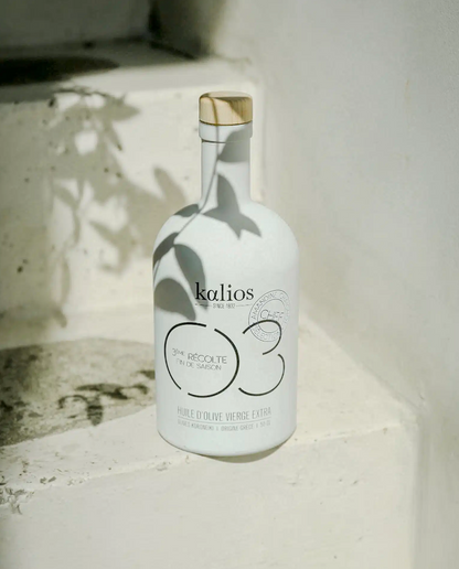 Huile d’Olive N°03 Vierge Extra Monovariétale 50 cl / 25 cl - Kalios