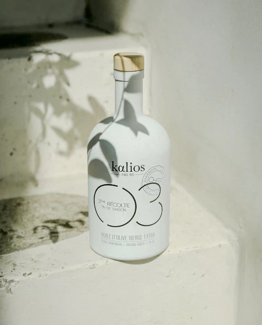Huile d’Olive N°03 Vierge Extra Monovariétale 50 cl / 25 cl - Kalios