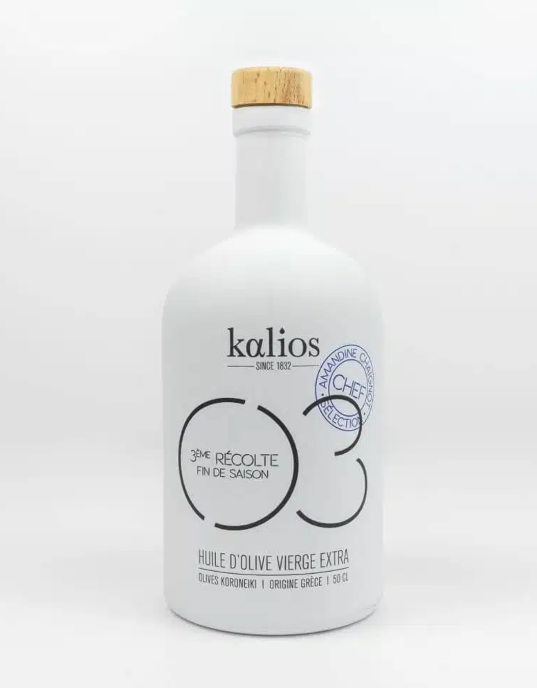 Huile d’Olive N°03 Vierge Extra Monovariétale 50 cl / 25 cl - Kalios