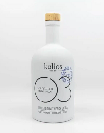 Huile d’Olive N°03 Vierge Extra Monovariétale 50 cl / 25 cl - Kalios
