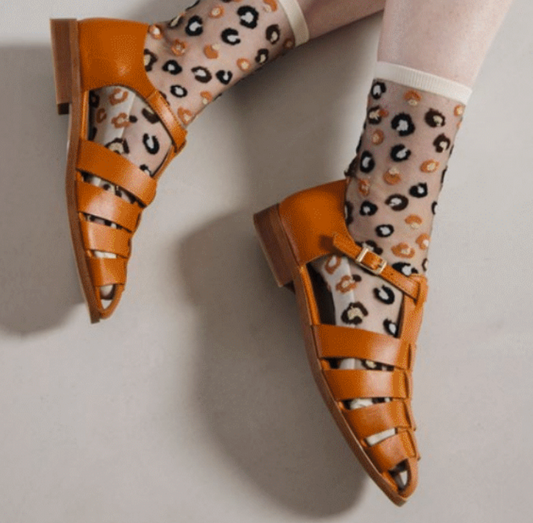 Chaussettes Transparentes Horseshoe Bend Crème - Atelier St Eustache
