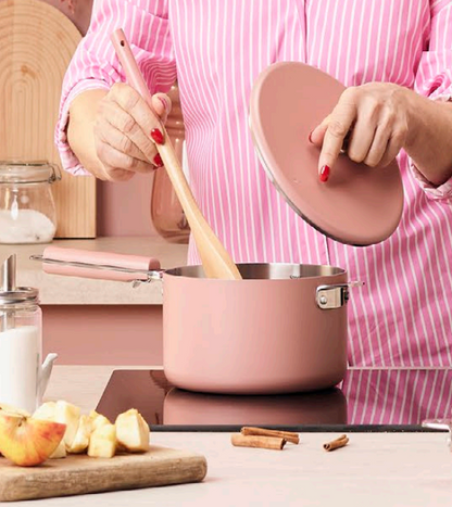 Merveilleuse Casserole en Inox sans Nickel Colorée D.20 / 16 cm - Cookut