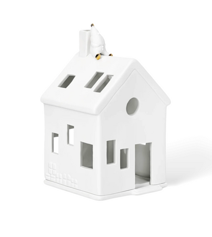 Photophore en Porcelaine Père Noël Cheminée - Räder